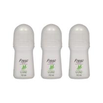 Desodorante Roll-On Crysal 70Ml Fresh - Kit Com 3Un