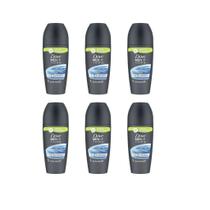 Desodorante Roll-On Dove 50Ml Men+Care Proteção Total - 6Un