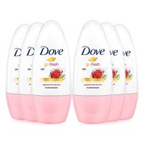 Desodorante Roll-On Dove Go Fresh Romã e Limão-Verbena 50mL