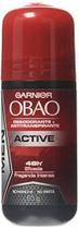 Desodorante Roll-On Garnier OBAO Men 48h Active 65 g - Kit com 4 Desodorante Roll-On Garnier OBAO Men 48h Active 65 g - Kit com 4