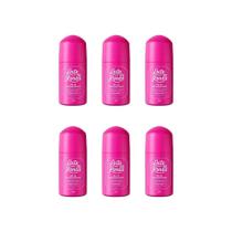 Desodorante Roll-On Leite De Rosas Trad 50Ml-Kit C/6Un