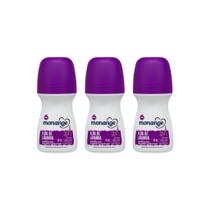 Desodorante Roll-On Monange 50Ml Flor Lavanda-Kit C/3Un