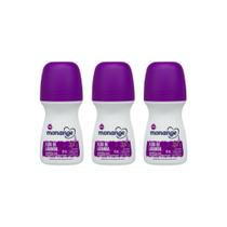 Desodorante Roll-On Monange 50Ml Flor Lavanda-Kit C/3Un