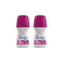 Desodorante Roll-On Monange 50Ml Frutas Vermelhas-Kit C/2Un