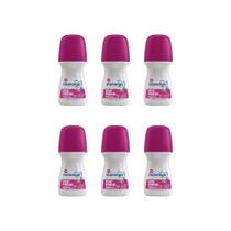 Desodorante Roll-On Monange 50Ml Frutas Vermelhas-Kit C/6Un