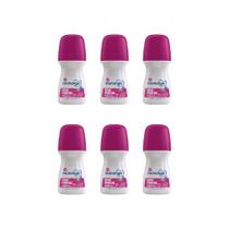 Desodorante Roll-on Monange 50ml Frutas Vermelhas-Kit C/6un