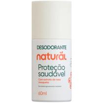 Desodorante Roll-on Natural com Rosa Mosqueta 60ml - Orgânico Natural Desodorante Roll-on Natural com Rosa Mosqueta 60ml - Orgânico Natural