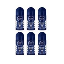 Desodorante Roll-On Nivea 50Ml Masc Protect- Kit6Un