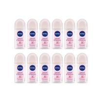 Desodorante Roll-on Nivea 50ml Pearl Beauty - Kit C/ 12un