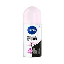 Desodorante Roll On Nivea Invisible Black & White Clear 50ml