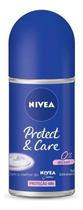 Desodorante Roll-On Protect & Care Sem Alcool 50ml Nivea