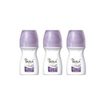 Desodorante Roll-On Skala 60Ml Feminino Lavanda - Kit 3Un