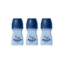 Desodorante Roll-On Skala 60Ml Masculino Active - Kit 3Un