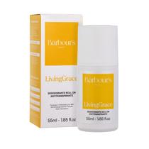 Desodorante RollOn Antitranspirante Living Grace Barbours 48h Ação Hidratante e Clareadora