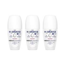 Desodorante Rollon Hydratta 50Ml Deo Cream Beauty - 3Un