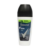 Desodorante rollon rexona invisible masculino 50ml
