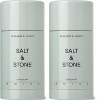 Desodorante Salt & Stone sem alumínio 75 g, pacote com 2