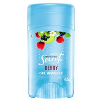 Desodorante Scret Berry Gel Invisible Stick 45g