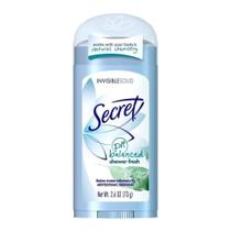 Desodorante secret bastão ph balanced shower fresh 73g