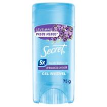 Desodorante Secret Clear Gel Lavanda Com pH Balanceado 73g