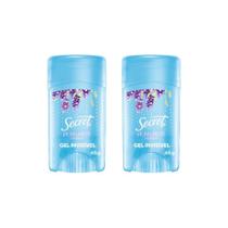 Desodorante Secret Clear Gel Lavender 45G - Kit Com 2Un