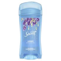 Desodorante secret clear gel lavender 73g antitranspirante