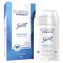 Desodorante Secret Clinical Strength Fresh Response 45G