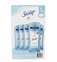 Desodorante Secret Invisible Solid Powder Fresh 5x74 g