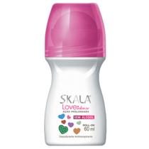 Desodorante Skala Roll-On Love Intense 60ml - Proteção de 24 Horas