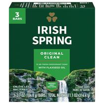 Desodorante Soap Irish Spring Original, 3 barras, 85g, pacote com 2