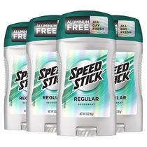 Desodorante Speed Stick para Homens, Regular 90ml, Pacote com 4