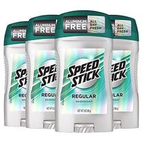Desodorante Speed Stick para Homens, Regular 90ml, Pacote com 4