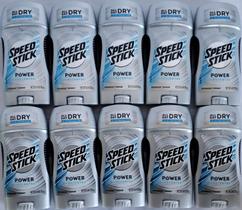 Desodorante Speed Stick Power Antitranspirante Sem Perfume 90mlX10