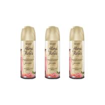 Desodorante Spray Alma De Flores 90Ml Ess Flores Brancas-3Un