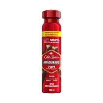 Desodorante Spray Antitranspirante Old Spice Amadeirado 200ml