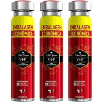 Desodorante Spray Antitranspirante Old Spice VIP 200ml/124g - 3 unidades