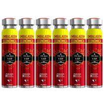 Desodorante Spray Antitranspirante Old Spice VIP 200ml/124g - 6 unidades