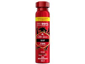 Desodorante Spray Antitranspirante Old Spice VIP Masculino 72 Horas 200ml