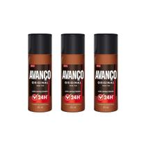 Desodorante Spray Avanço 85Ml - Kit Com 3Un