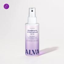 Desodorante Spray Cristal Natural Lavanda Vegano 120ml Alva Personal Care Desodorante Spray Cristal Natural Lavanda Vegano 120ml Alva Personal Care