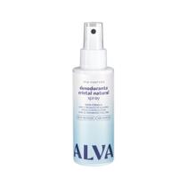 Desodorante Spray Cristal Natural Sem Perfume Vegano 120ml Alva