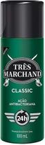 Desodorante Spray Masculino Très Marchand Classic Ação Antibacteriana 100ml