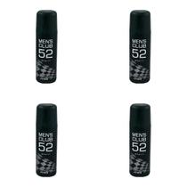 Desodorante Spray Mens Club 52 Infinity Sofisticado Moderno e Marcante 90ml (Kit com 4)