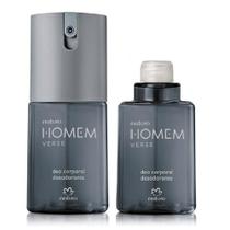 Desodorante Spray Natura Homem Verse 100mL (Refil)