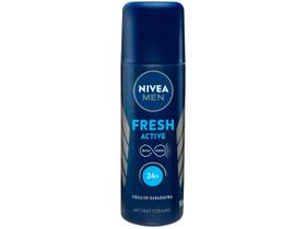 Desodorante Spray Nivea Men Fresh Active 90mL Desodorante Spray Nivea Men Fresh Active 90mL