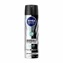 Desodorante Spray Nivea Men Invisible Black White 150ml