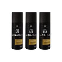 Desodorante Spray Senador Seduction 90Ml - Kit Com 3Un Desodorante Spray Senador Seduction 90Ml - Kit Com 3Un