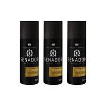 Desodorante Spray Senador Seduction 90Ml - Kit Com 3Un Desodorante Spray Senador Seduction 90Ml - Kit Com 3Un