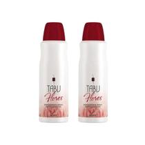 Desodorante Spray Tabu Flores 90Ml - Kit Com 2Un