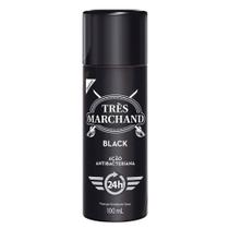 Desodorante Spray Très Marchand Masculino Black 100ml Desodorante Spray Très Marchand Masculino Black 100ml